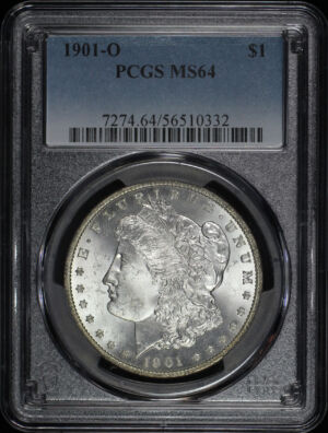 Obverse of this 1901-O Morgan Dollar PCGS MS-64