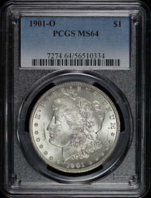 Obverse of this 1901-O Morgan Dollar PCGS MS-64
