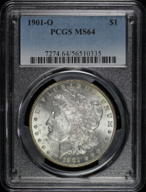 Obverse of this 1901-O Morgan Dollar PCGS MS-64