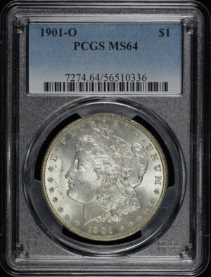 Obverse of this 1901-O Morgan Dollar PCGS MS-64