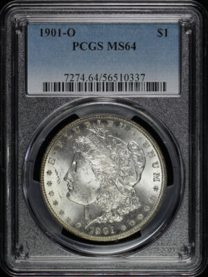 Obverse of this 1901-O Morgan Dollar PCGS MS-64