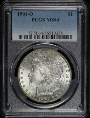 Obverse of this 1901-O Morgan Dollar PCGS MS-64
