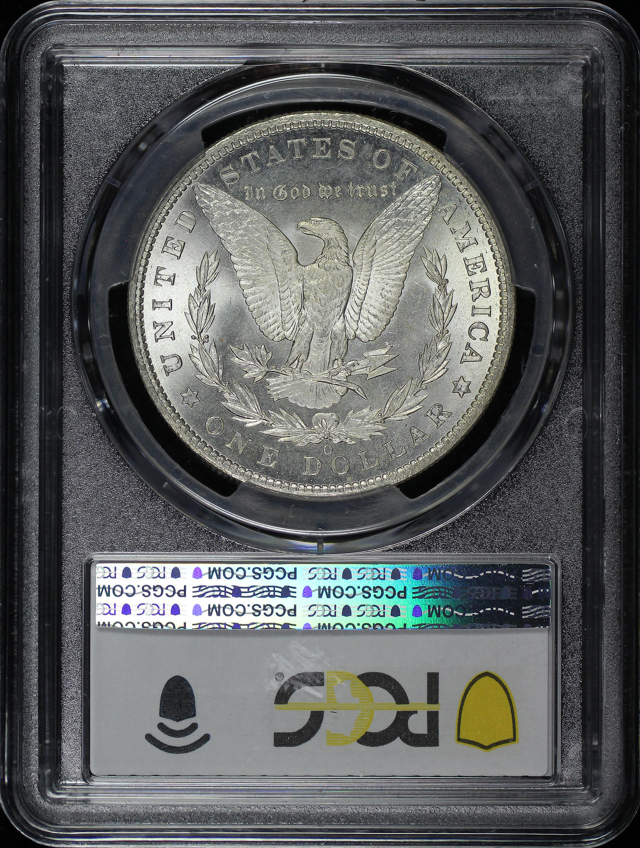 Reverse of this 1901-O Morgan Dollar PCGS MS-65