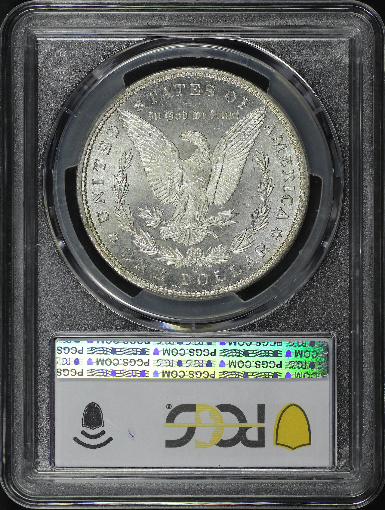 Reverse of this 1901-O Morgan Dollar PCGS MS-65