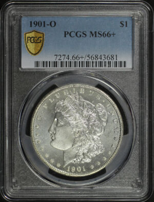 Obverse of this 1901-O Morgan Dollar PCGS MS-66+
