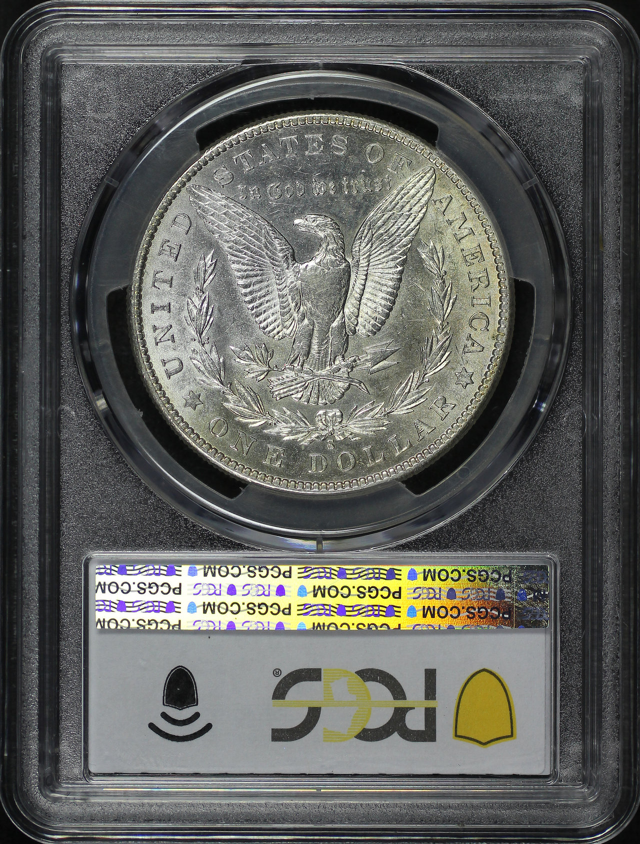 Reverse of this 1901-S Morgan Dollar PCGS AU-55