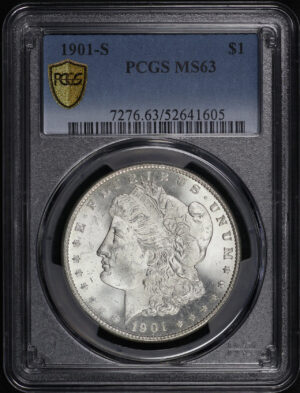Obverse of this 1901-S Morgan Dollar PCGS MS-63