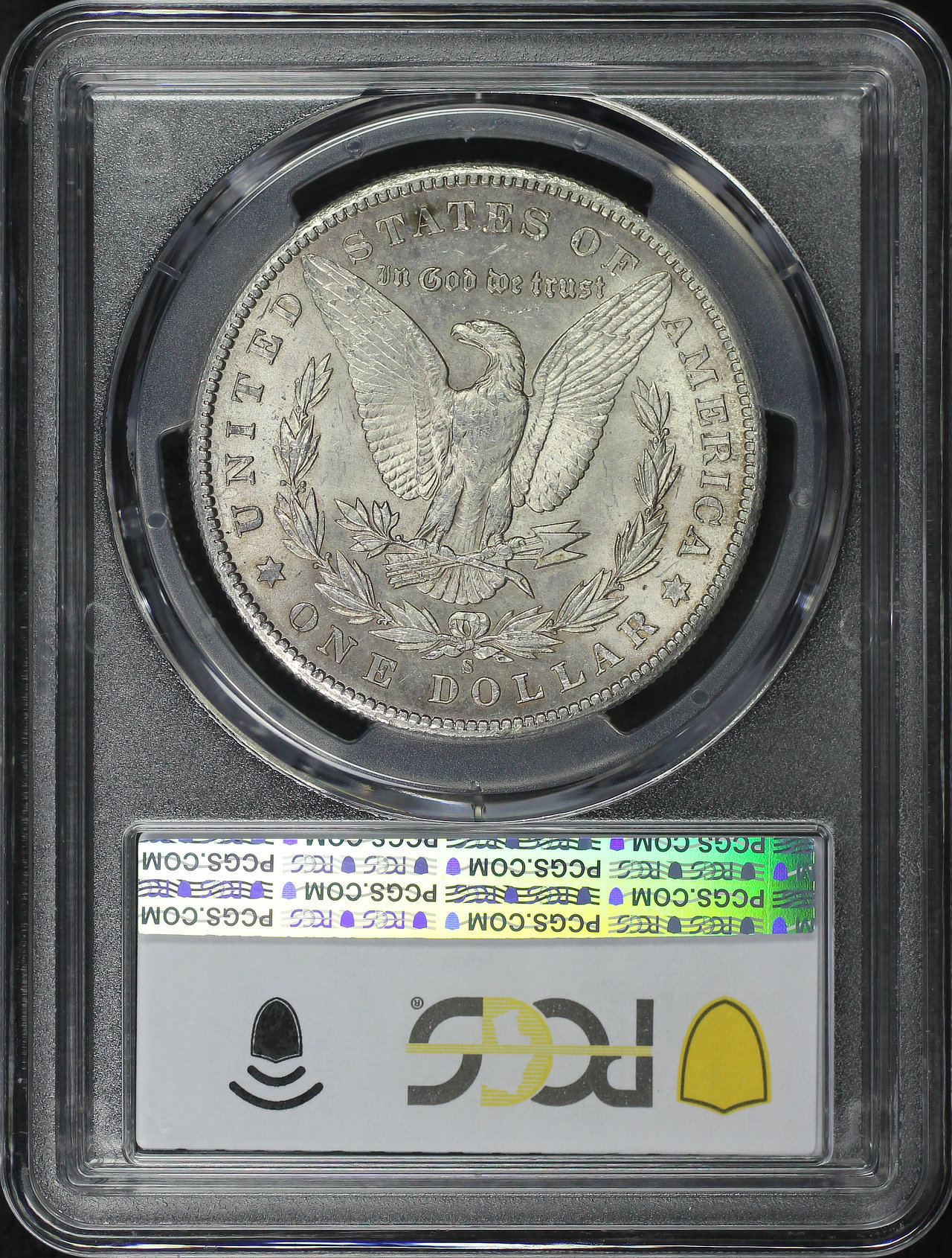 Reverse of this 1902-S Morgan Dollar PCGS MS-63