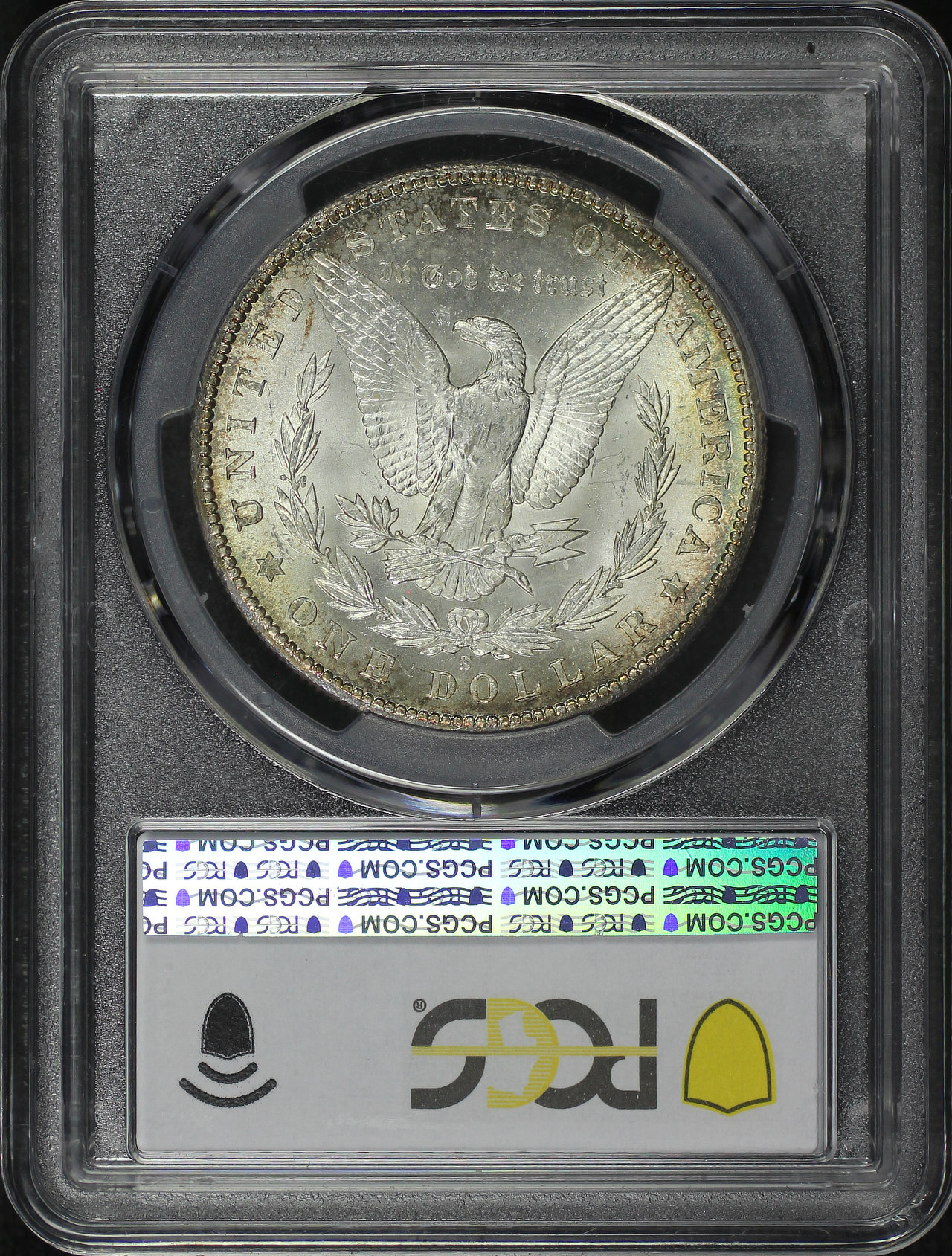Reverse of this 1902-S Morgan Dollar PCGS MS-63
