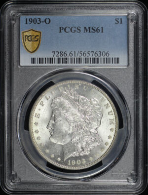 Obverse of this 1903-O Morgan Dollar PCGS MS-61