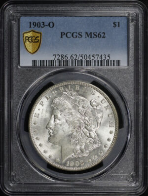Obverse of this 1903-O Morgan Dollar PCGS MS-62
