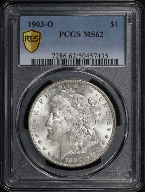 Obverse of this 1903-O Morgan Dollar PCGS MS-62