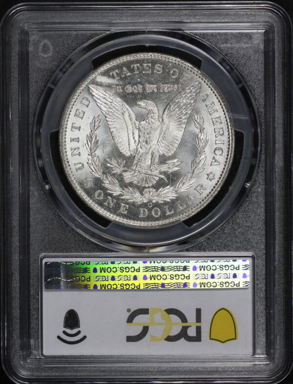 Reverse of this 1903-O Morgan Dollar PCGS MS-62