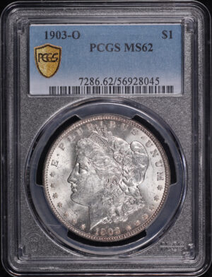 Obverse of this 1903-O Morgan Dollar PCGS MS-62