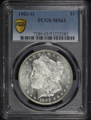 Obverse of this 1903-O Morgan Dollar PCGS MS-63