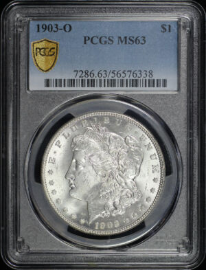 Obverse of this 1903-O Morgan Dollar PCGS MS-63