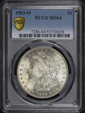 Obverse of this 1903-O Morgan Dollar PCGS MS-64