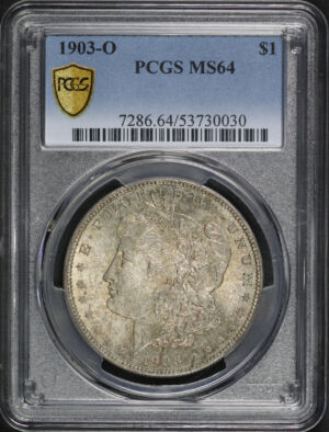 Obverse of this 1903-O Morgan Dollar PCGS MS-64