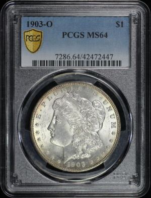 Obverse of this 1903-O Morgan Dollar PCGS MS-64