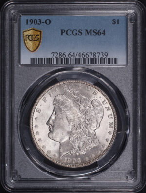 Obverse of this 1903-O Morgan Dollar PCGS MS-64