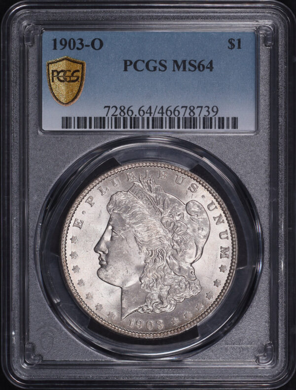 Obverse of this 1903-O Morgan Dollar PCGS MS-64