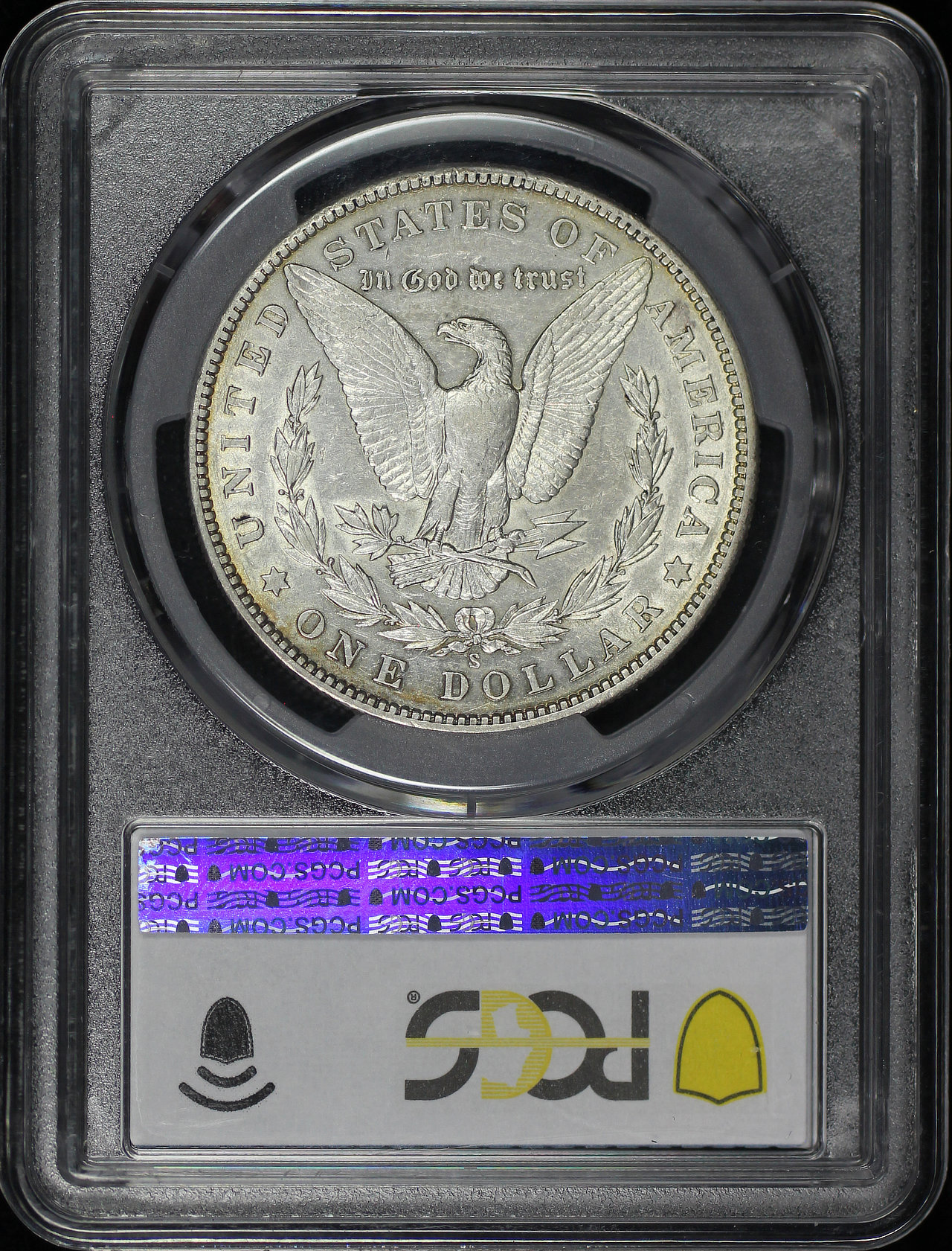 Reverse of this 1903-S Morgan Dollar PCGS AU-50