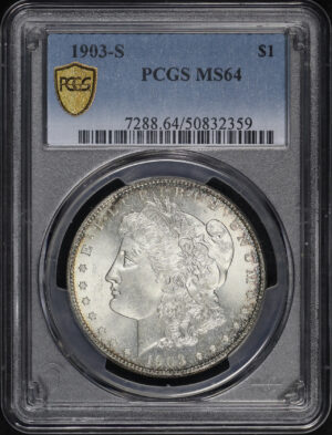 Obverse of this 1903-S Morgan Dollar PCGS MS-64