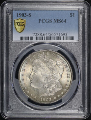 Obverse of this 1903-S Morgan Dollar PCGS MS-64
