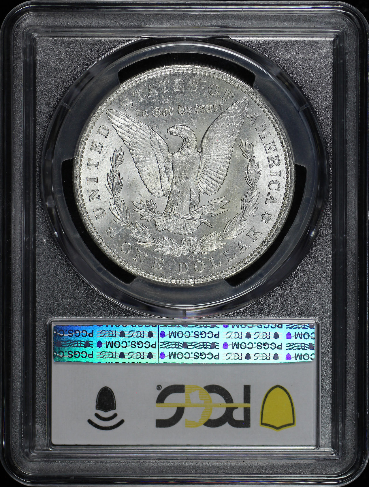 Reverse of this 1904-O Morgan Dollar PCGS MS-63