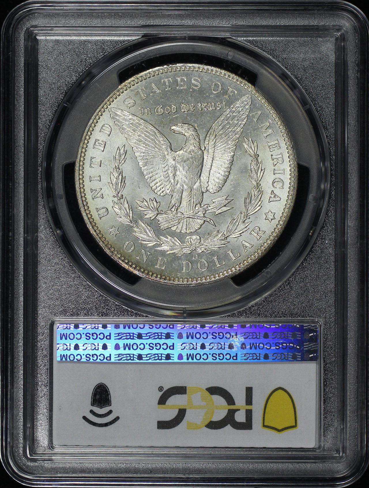 Reverse of this 1904-O Morgan Dollar PCGS MS-63