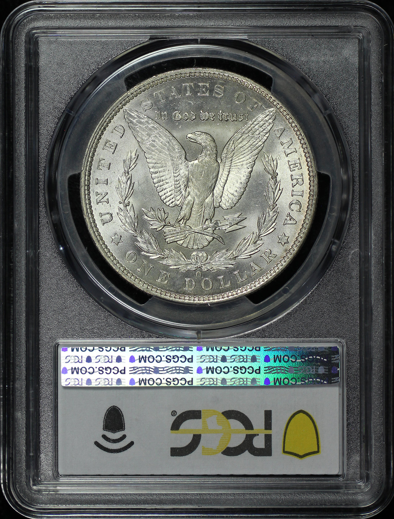 Reverse of this 1904-O Morgan Dollar PCGS MS-63