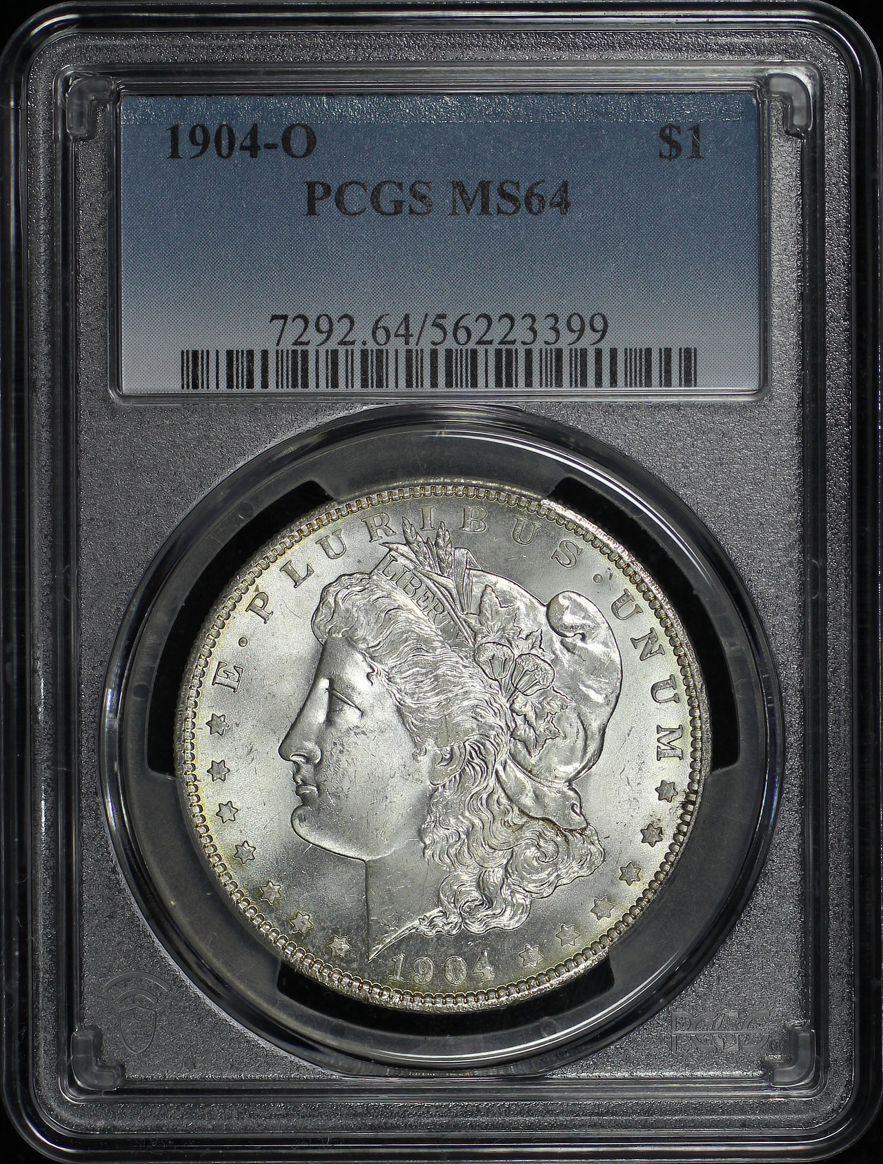 Obverse of this 1904-O Morgan Dollar PCGS MS-64