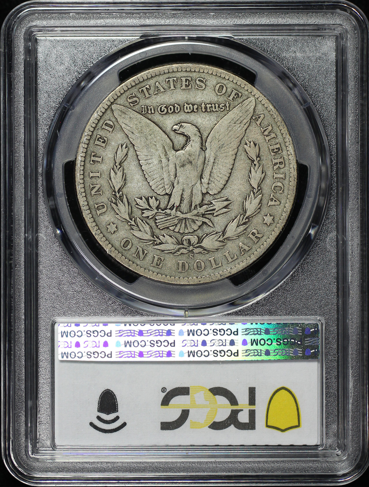 Reverse of this 1904-S Morgan Dollar PCGS VG-08