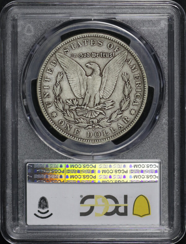 Reverse of this 1904-S Morgan Dollar PCGS VF-20