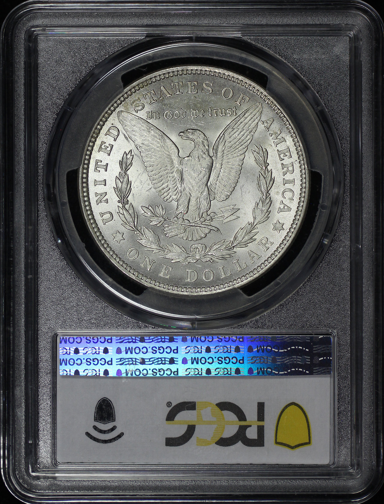 Reverse of this 1921 Morgan Dollar PCGS MS-64