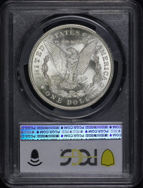 Reverse of this 1921 Morgan Dollar PCGS MS-67