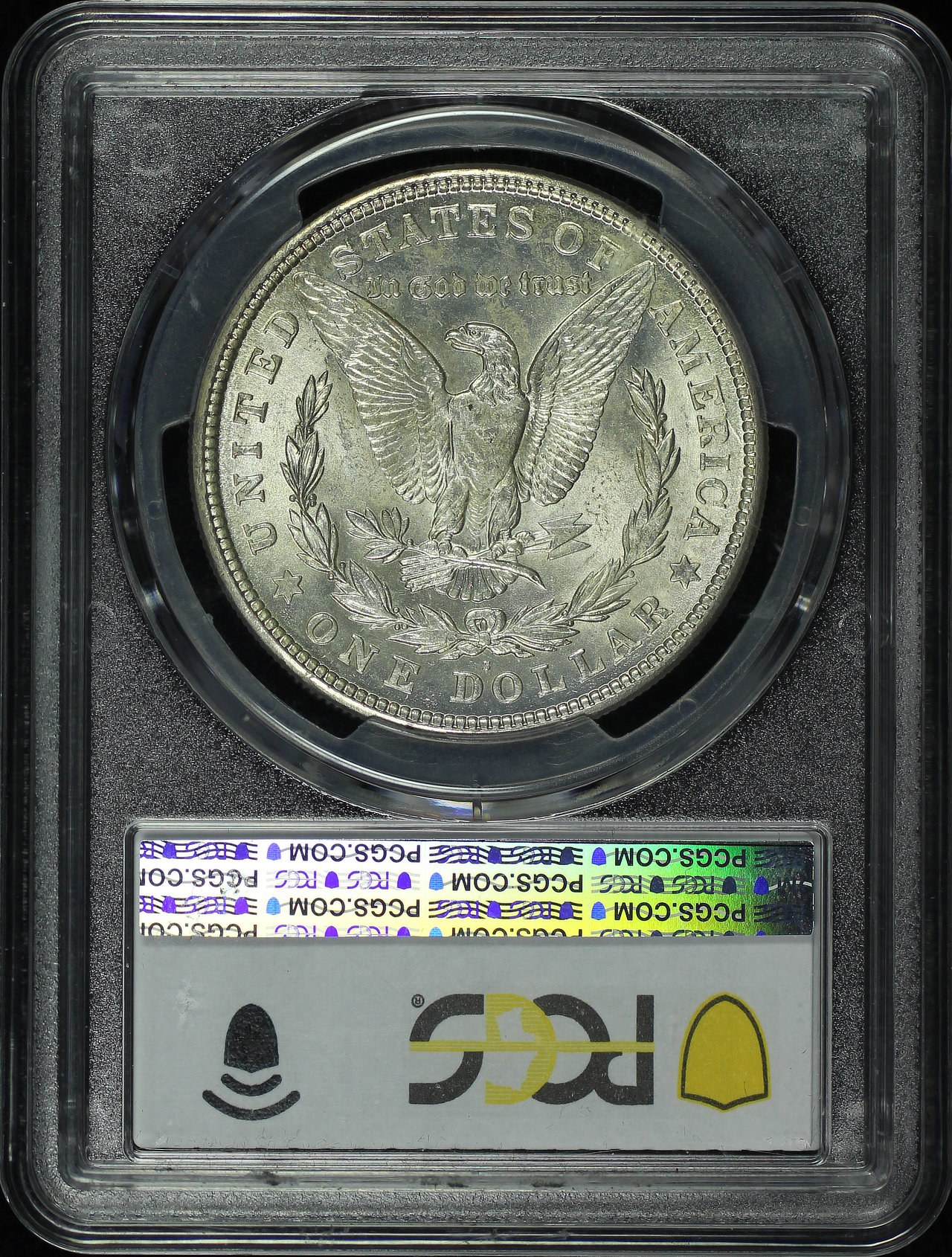 Reverse of this 1921-S Morgan Dollar PCGS MS-63