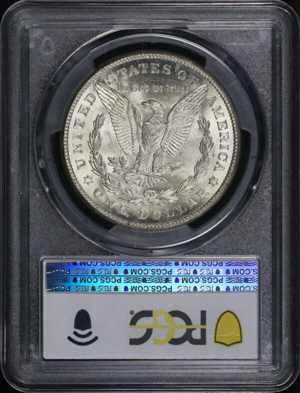 Reverse of this 1921-S Morgan Dollar PCGS MS-65