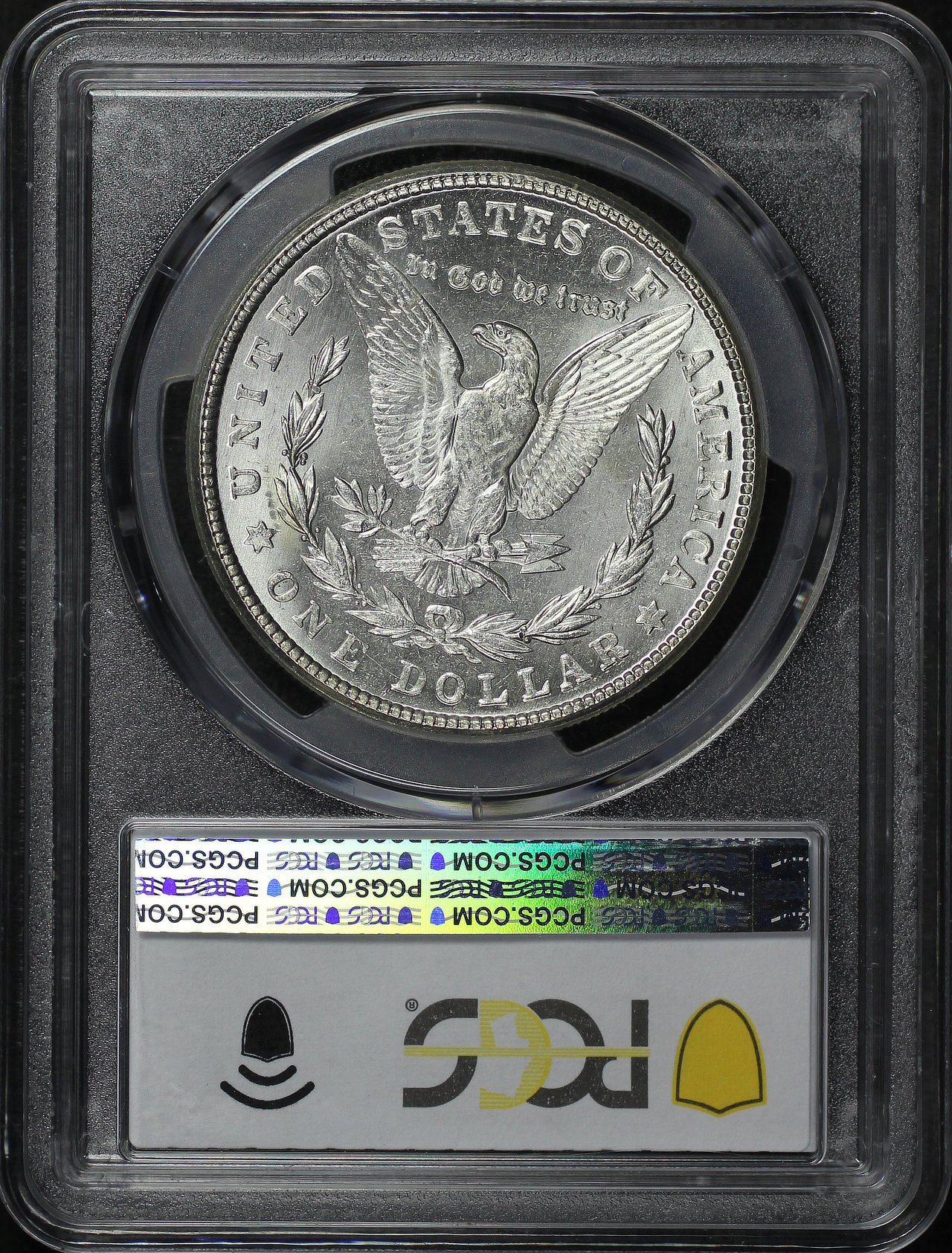 Reverse of this 1921-S Morgan Dollar PCGS MS-66