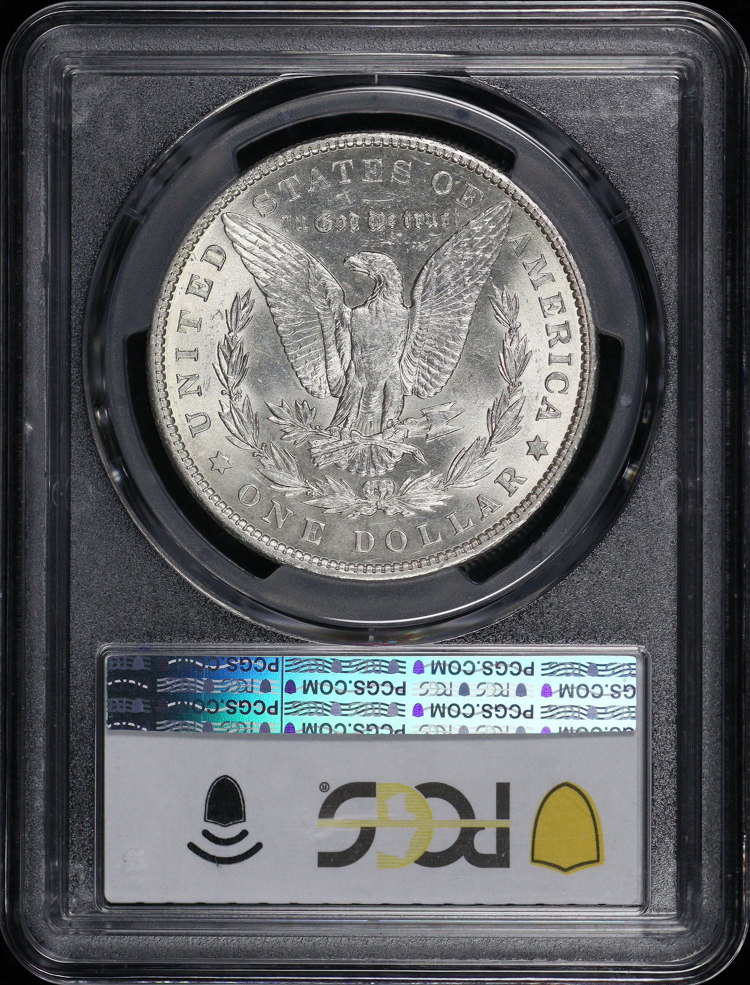 Reverse of this 1901 Morgan Dollar Doubled Die Reverse PCGS MS-61