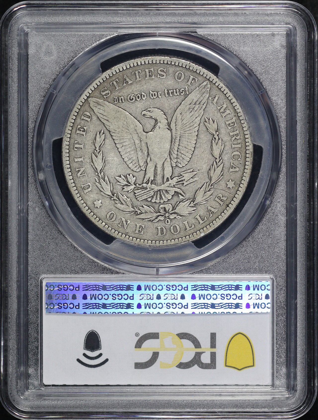 Reverse of this 1888-O Doubled Die Obverse Morgan Dollar PCGS VG-10