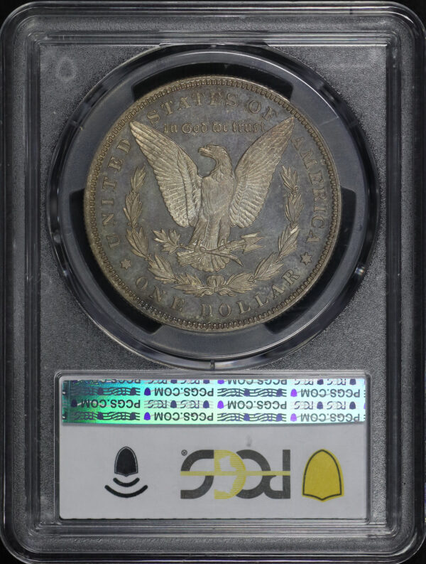 Reverse of this 1890 Morgan Dollar PCGS PR-64