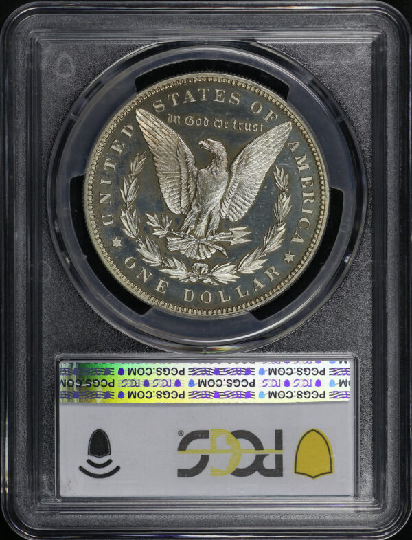 Reverse of this 1897 Morgan Dollar PCGS PR-63