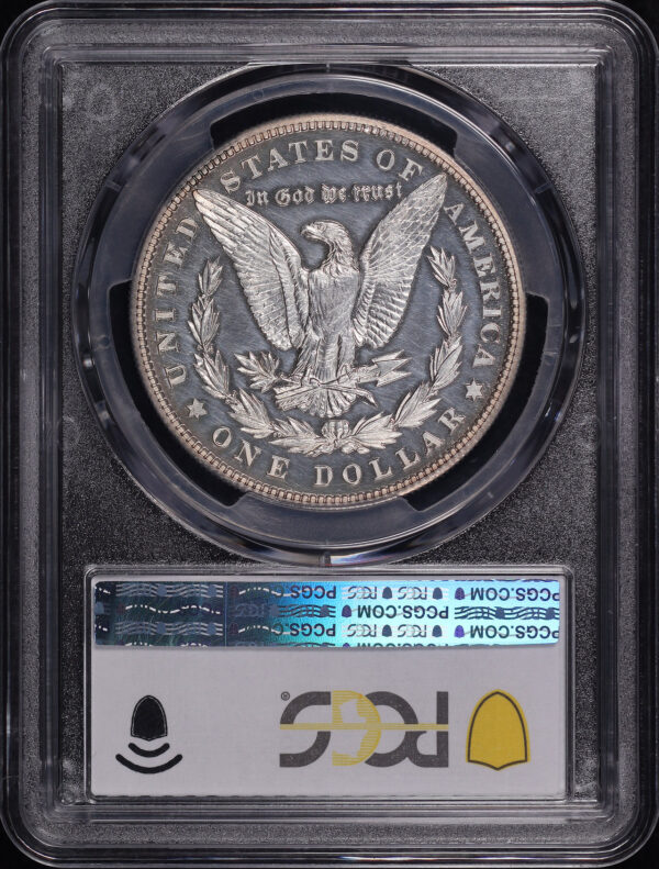 Reverse of this 1900 Morgan Dollar PCGS PR-63