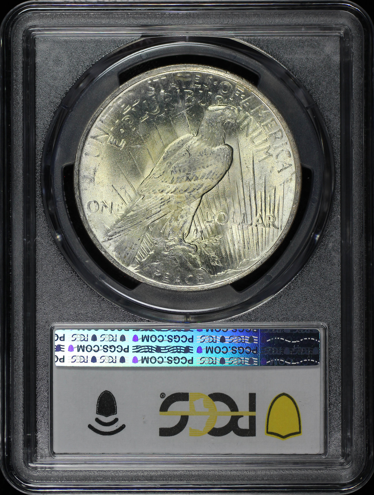 Reverse of this 1923 Peace Dollar PCGS MS-64