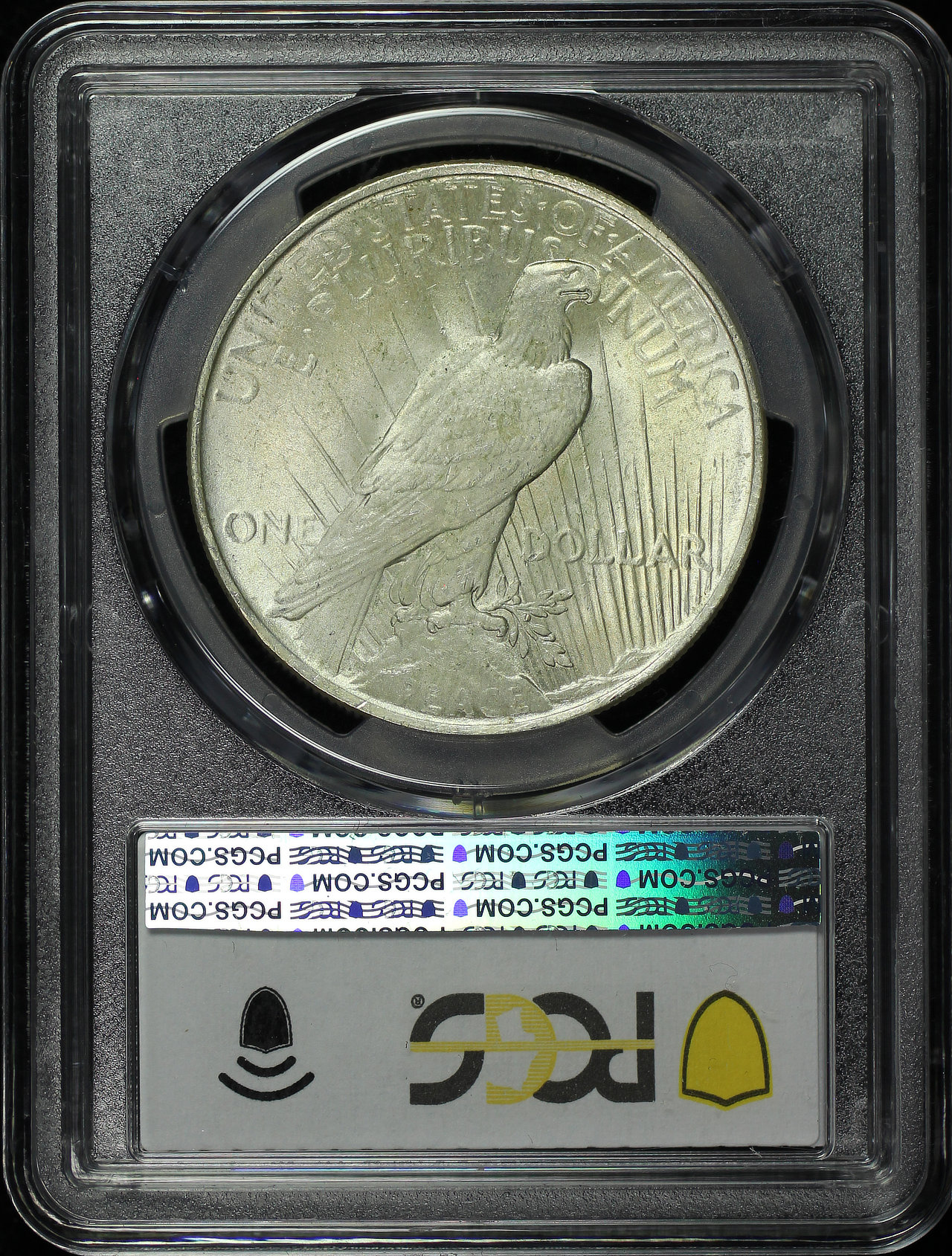 Reverse of this 1923 Peace Dollar PCGS MS-64