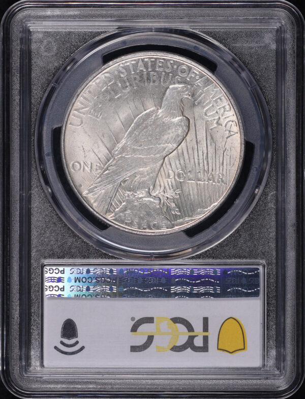 Reverse of this 1923-D Peace Dollar PCGS MS-64