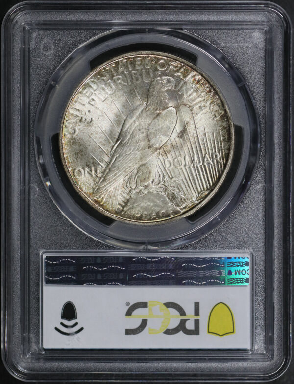 Reverse of this 1923-D Peace Dollar PCGS MS-66