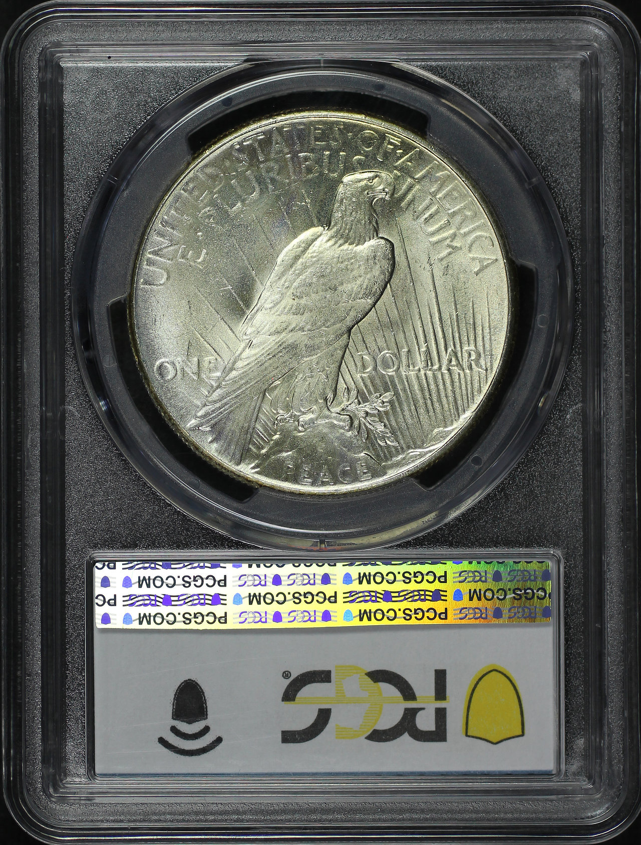 Reverse of this 1926 Peace Dollar PCGS MS-63