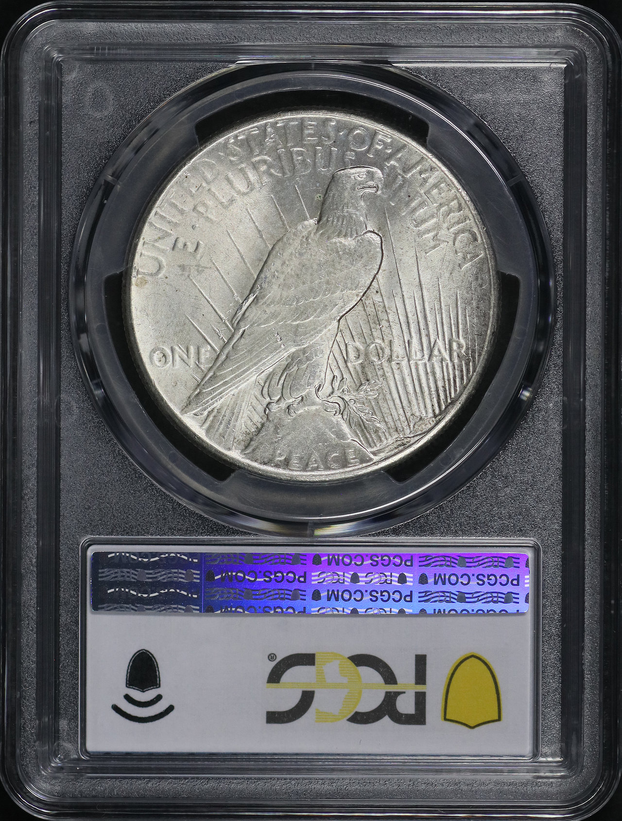 Reverse of this 1928 Peace Dollar PCGS MS-62